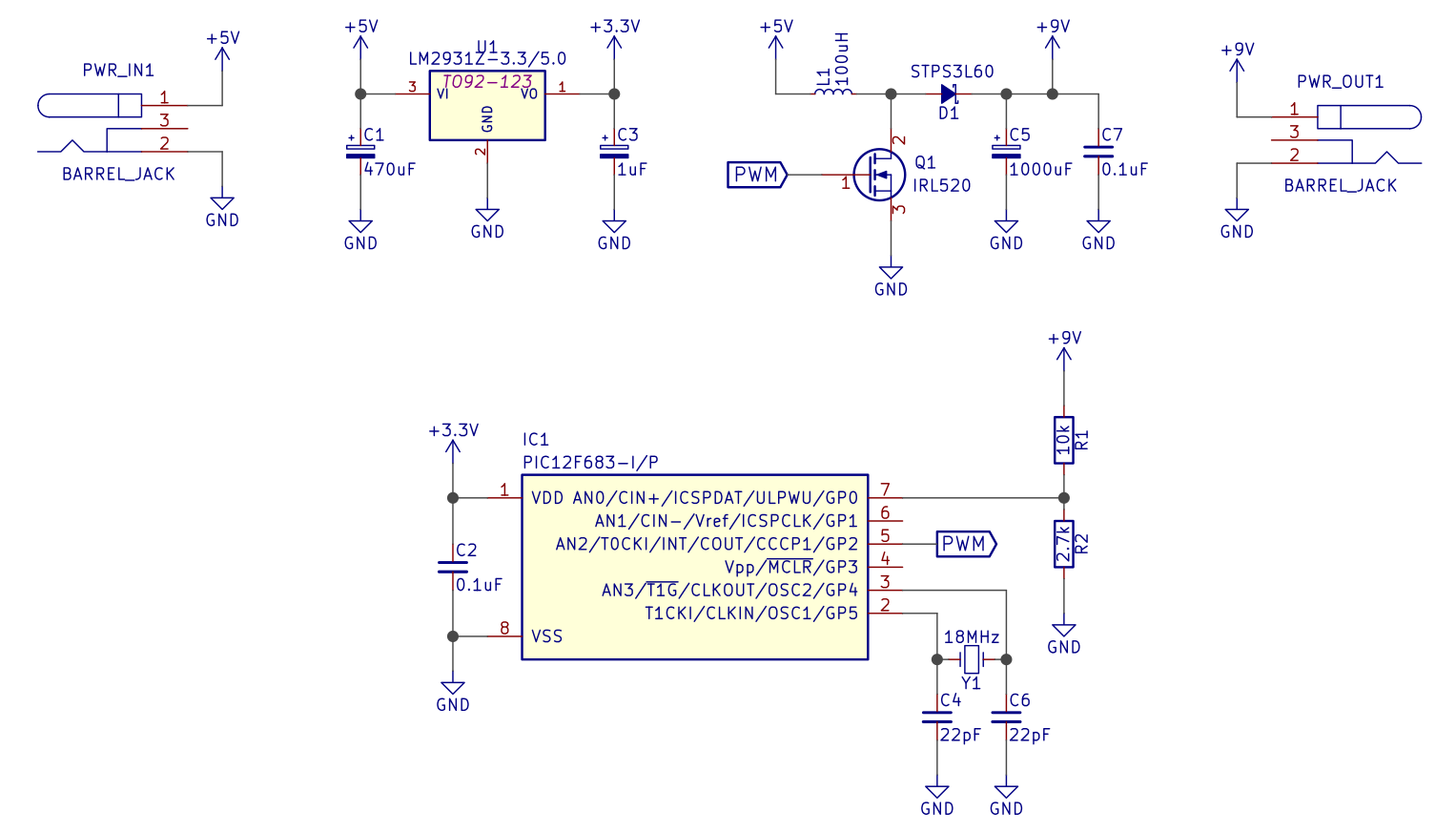 Schematic of Rev A